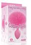 The 9`s - Cottontails Silicone Bunny Tail Butt Plug - Pink