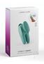 Jimmyjane Form 2 Gripp Rechargeable Silicone Stimulating Vibrator - Teal